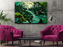 Obraz Tropický les zs1082